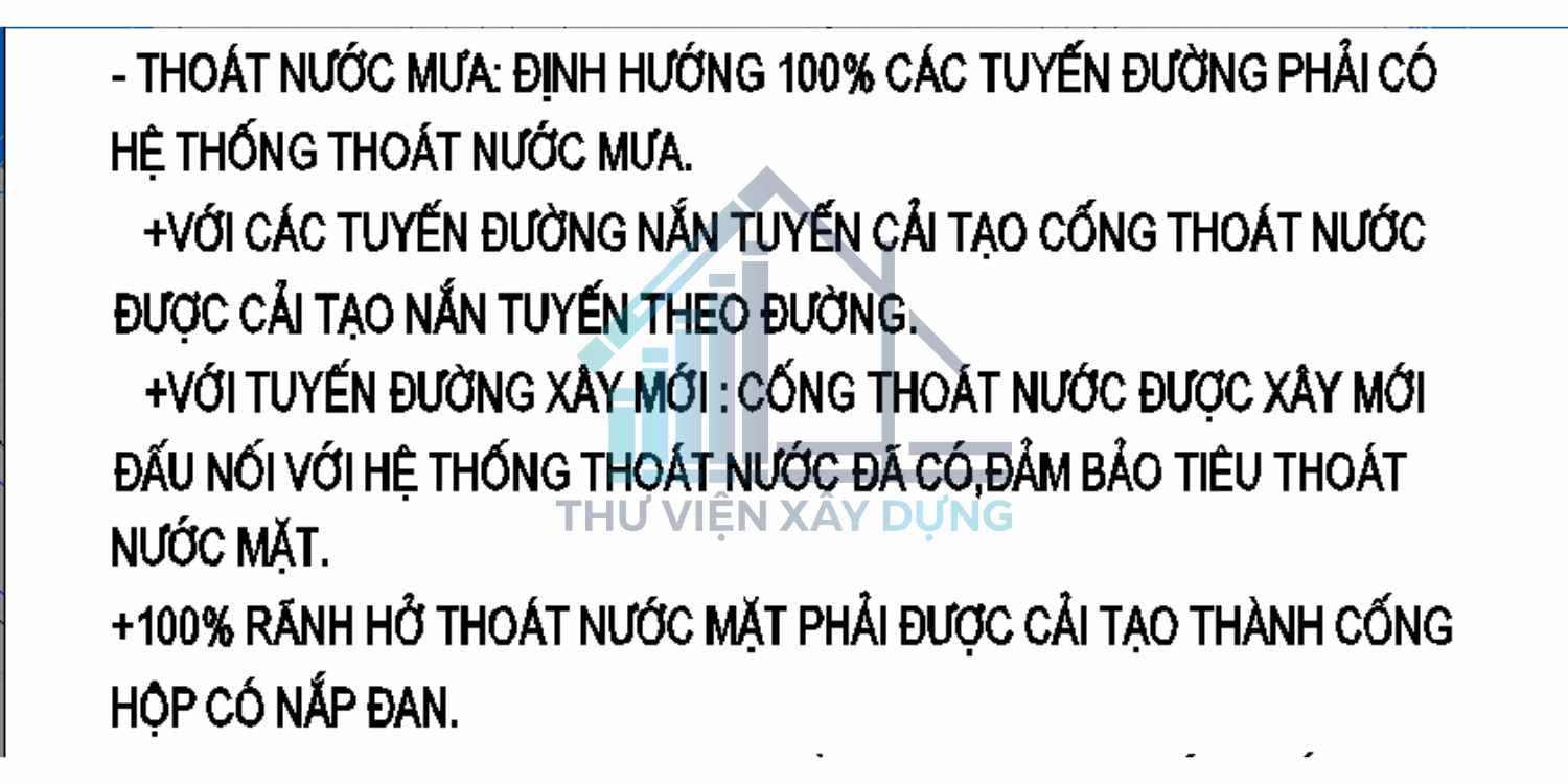 Quy hoạch chuẩn bị kỹ thuật khu vực 4 thị trấn Hương Canh