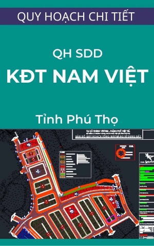 Quy hoạch tổng mặt bằng sử dụng đất khu nhà ở đô thị Nam Việt 