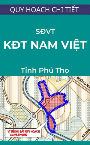 Sơ đồ vị trí và giới hạn khu đất khu nhà ở đô thị Nam Việt 