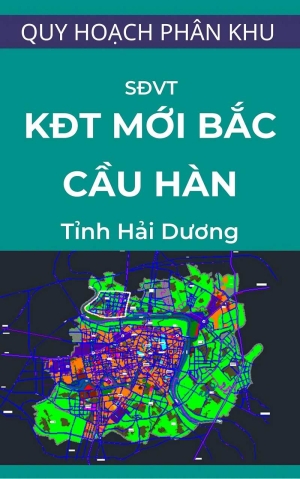 Sơ đồ vị trí và giới hạn khu đất khu đô thị mới Bắc cầu Hàn
