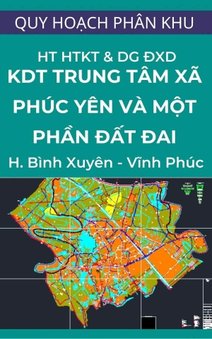 Hiện trạng hạ tầng kỹ thuật và đánh giá đất xây dựng KĐT trung tâm xã Phúc Yên và một phần đất đai thuộc huyện Bình Xuyên