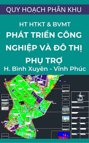 Hiện trạng hệ thống HTKT và bảo vệ môi trường phát triển công nghiệp và đô thị phụ trợ tại huyện Bình Xuyên