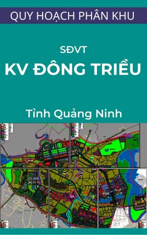 Sơ đồ vị trí và giới hạn khu đất khu vực Đông Triều 