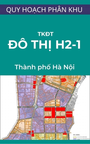 thiết kế đô thị khu đô thị H2-1