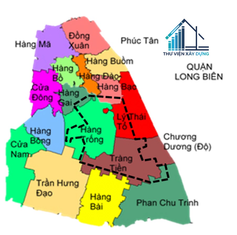 Bản đồ địa giới hành chính quận Hoàn Kiếm