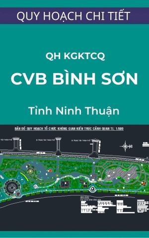 Quy hoạch tổ chức không gian kiến trúc cảnh quan công viên biển Bình Sơn