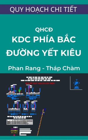 Bản đồ quy hoạch cấp điện khu dân cư phía Bắc đường Yết Kiêu