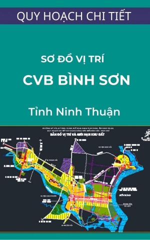 Sơ đồ vị trí công viên biển Bình Sơn