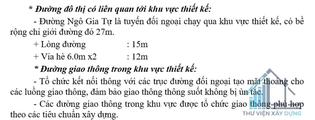 đường giao thông khu dân cư Phan Rang