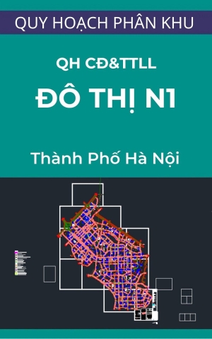  Bản đồ quy hoạch cấp điện và thông tin liên lạc phân khu đô thị N1