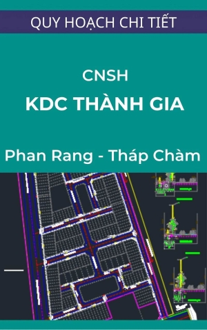 Bản đồ quy hoạch cấp nước khu dân cư Thành Gia