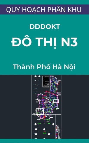 Bản đồ đường dây đường ống kỹ thuật phân khu đô thị N3