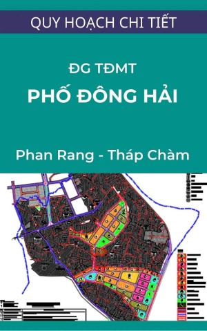 Bản đồ đánh giá tác động môi trường phố Đông Hải Phan Rang 