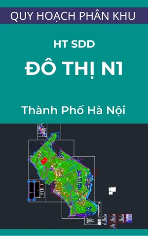 Bản đồ hiện trạng sử dụng đất phân khu đô thị N1