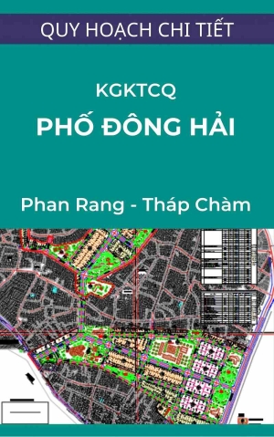 quy hoạch phân lô phố Đông Hải và sơ đồ tổ chức không gian kiến trúc cảnh quan
