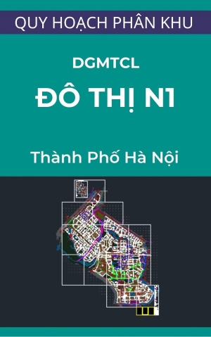 Bản đồ đánh giá môi trường chiến lược phân khu đô thị N1 