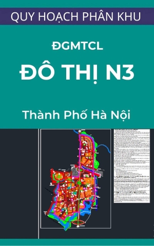 Bản đồ đánh giá môi trường chiến lược phân khu đô thị N3