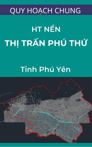 Bản đồ hiện trạng nền thị trấn Phú Thứ