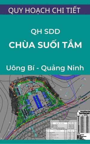 Bản đồ quy hoạch sử dụng đất phía trước chùa Suối Tắm