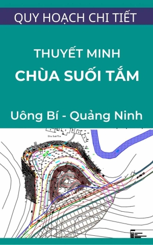  tổng mặt bằng tỷ lệ 1/500 cải tạo cảnh quan và bãi đỗ xe phía trước chùa Suối Tắm