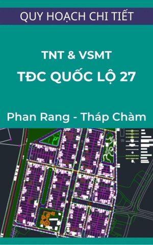 Quy hoạch chi tiết khu tái định cư phường Đô Vinh - Phan Rang - Tháp Chàm