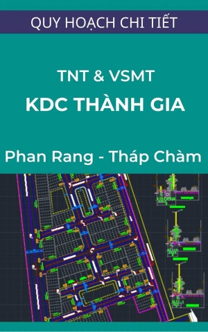quy hoạch thoát nước thải khu dân cư Thành Gia 