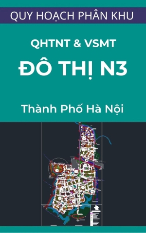 Bản đồ quy hoạch thoát nước thải khu đô thị N3 