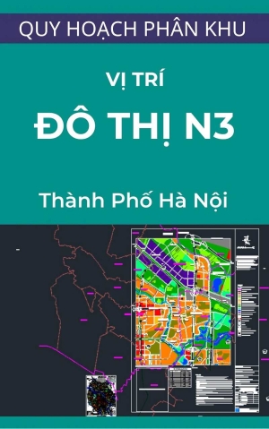 Bản đồ vị trí phân khu đô thị N3