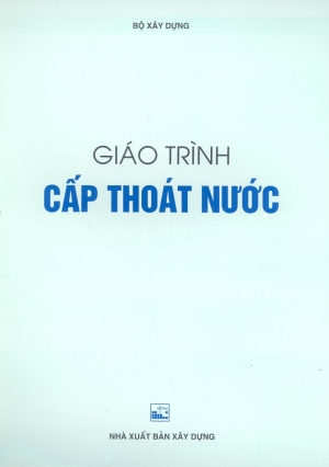 giáo trình cấp thoát nước