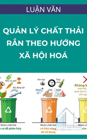 Luận văn thạc sỹ quản lý đô thị và công trình: Quản lý chất thải rắn sinh hoạt trên địa bàn thành phố Sơn La theo hướng xã hội hóa