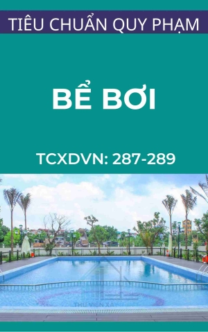 TCXDVN 288:2004 Công trình thể thao – Bể bơi – Tiêu chuẩn thiết kế