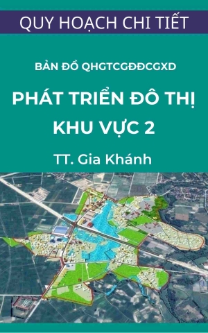 Bản đồ quy hoạch giao thông, chỉ giới đường đỏ, chỉ giới xây dựng – Quy hoạch chi tiết tỷ lệ 1/500 cải tạo chỉnh trang và phát triển đô thị khu vực 2 tại thị trấn Gia Khánh