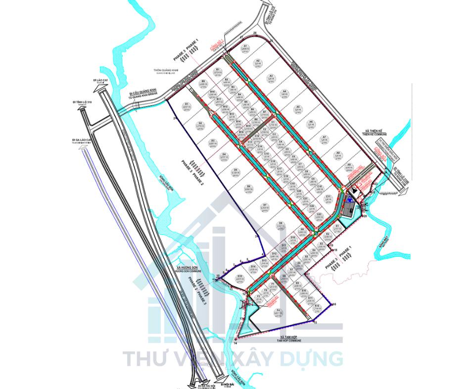 Bản đồ quy hoạch hệ thống cung cấp điện 