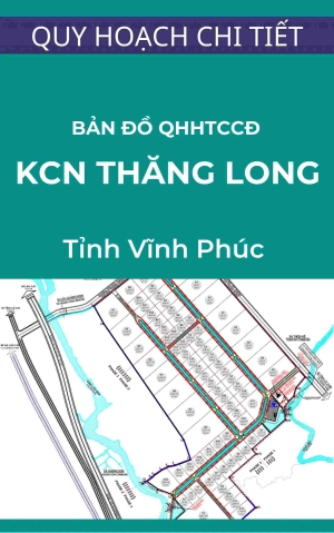 Bản đồ quy hoạch hệ thống cung cấp điện trong quy hoạch chi tiết xây dựng Khu công nghiệp Thăng Long Vĩnh Phúc tỷ lệ 1/2.000 (được viết tắt là TLIPIII)