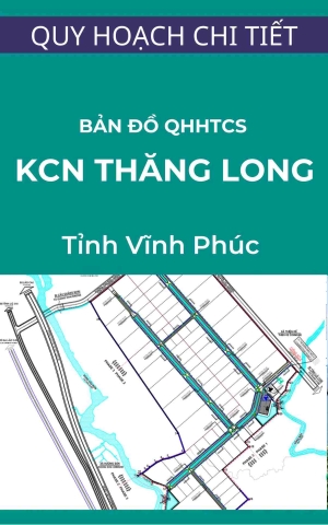 Bản đồ quy hoạch hệ thống thông tin liên lạc trong quy hoạch chi tiết xây dựng Khu công nghiệp Thăng Long Vĩnh Phúc tỷ lệ 1/2.000 (được viết tắt là TLIPIII)