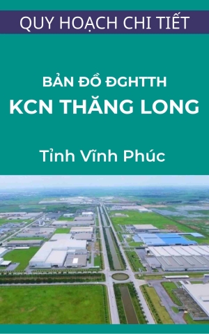 Bản đồ đánh giá hiện trạng tổng hợp trong quy hoạch chi tiết xây dựng Khu công nghiệp Thăng Long Vĩnh Phúc tỷ lệ 1/2.000 (được viết tắt là TLIPIII)