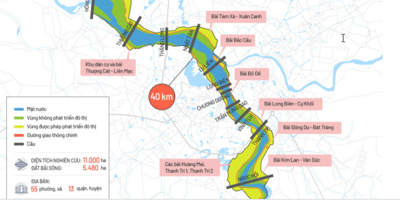 quy hoạch phân khu đô thị sông Hồng (R9)